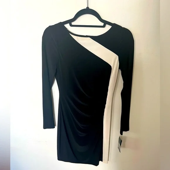 Lauren Ralph Lauren | Dresses | Lauren Ralph Lauren Long Sleeve Jersey Dress  Size 4p | Poshmark